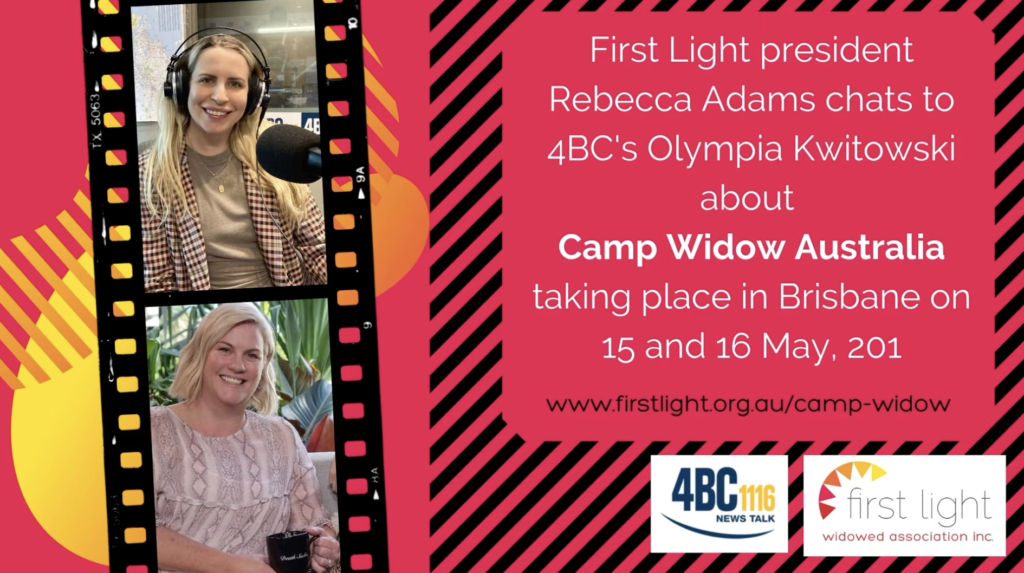 News Talk 4bc 4 March 2021 First Light Widowed Support 