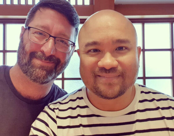 A favourite photo from Jonathan and Julian's first trip to Japan together